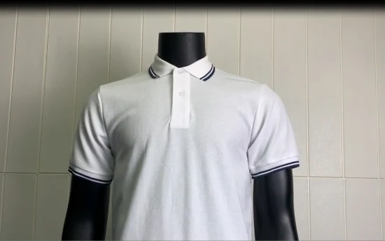 Plain Blank White Black Golf Sports Custom Logo Embroidered Cotton Men′ S Polo Shirt