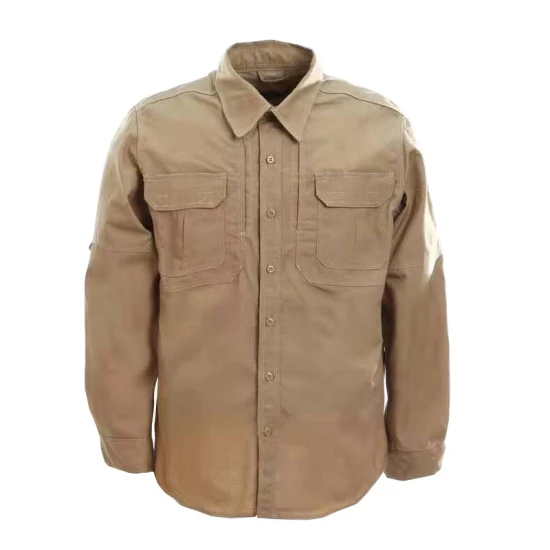Tactical Shirt Spring and Autumn Style Military Camouflage Long-Sleeved 511 Combat Clothes Multi-Pocket OEM Customizable Uniform Breathable Factory Men Shirt
