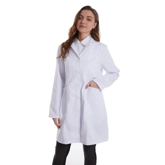 Nurses Hospital Uniforms Nursing Scrubs Suit Uniforms Custom White Lab Coat Hospital Staff Uniforms Fn Series