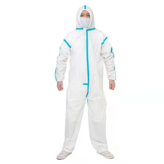 All Purpose Breathable Lightweight Disposable Microporous Coverall Suit